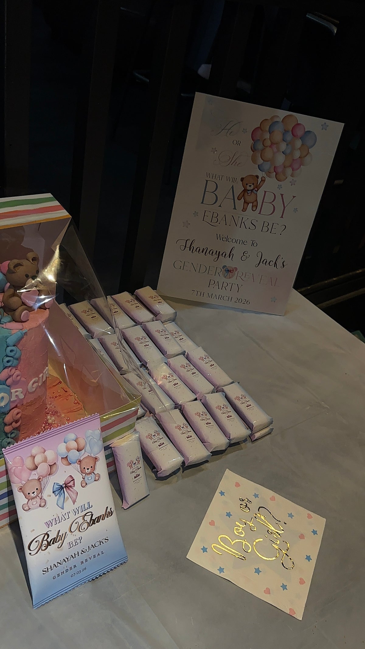 Baby Event Favor Package