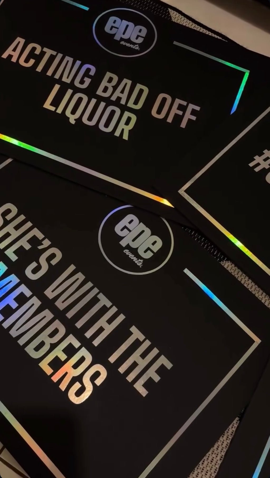 Custom VIP Signboards